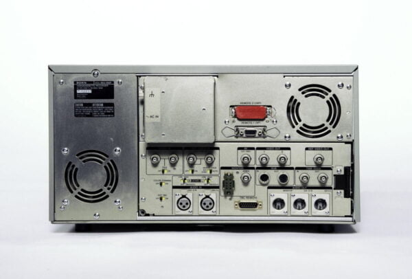 SONY BVU-950P backside I/O
