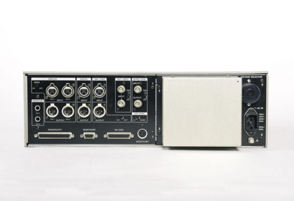 SONY PCM-7030 backside I/O