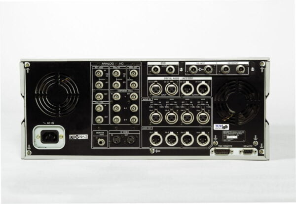 SONY DSR-80P backside I/O