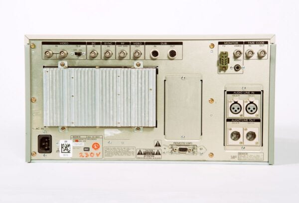 SONY VO-9850P backside I/O