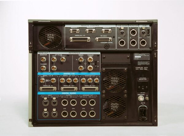 SONY DVR-2000 backside I/O