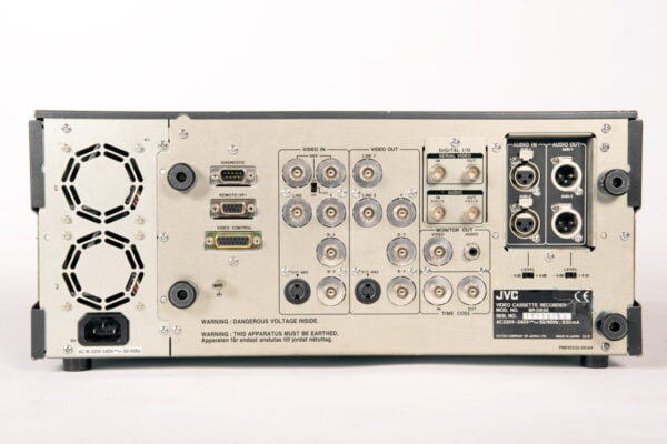 JVC BR-D50E backside I/O SDI