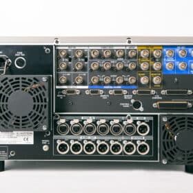 PANASONIC D5 HD AJ-HD3700B backside I/O