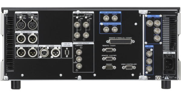 SONY HDW-1800 backside I/O