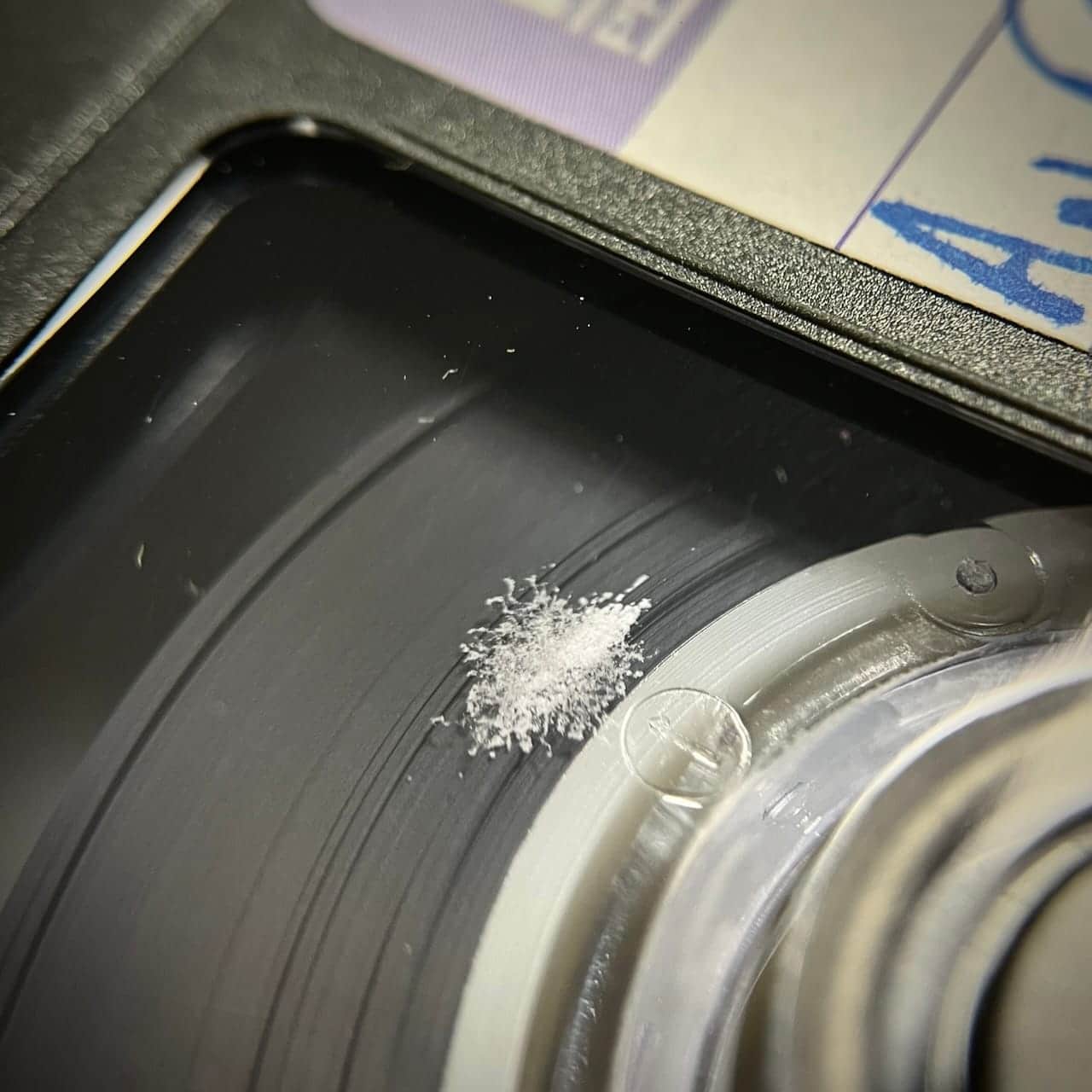 Mold on Maxell Betacam tape