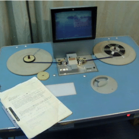 Steenbeck ST8 regular 8mm viewing table