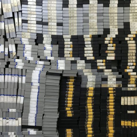 SONY U-matic videotape archive