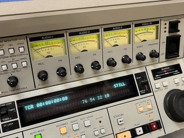 SONY BVH-2800PS PCM AUDIO