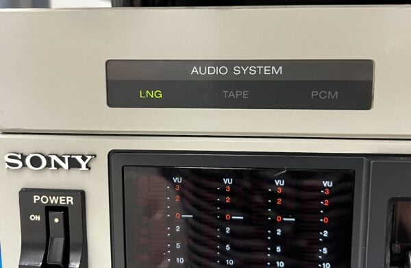 BVW-85P with PCM digital audio processor - Image 7
