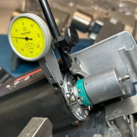 AMPEX AVR-3 head tip measurement