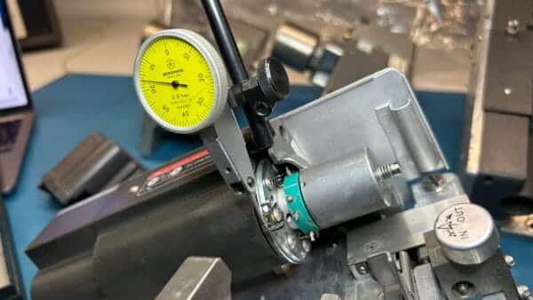 AMPEX AVR-3 head tip measurement